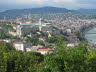 Blick vom Gellertberg zum Burgberg